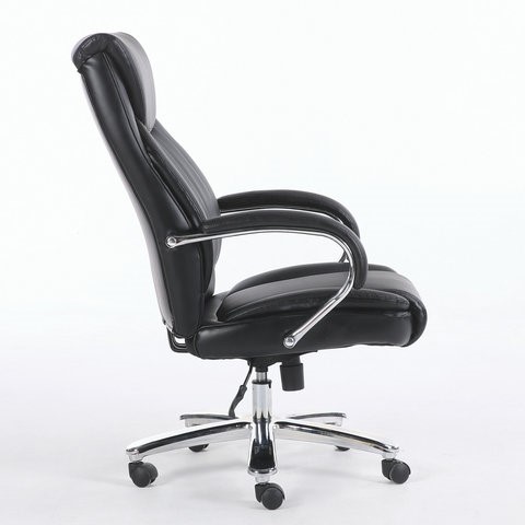 Офисное кресло Brabix Premium Advance EX-575 (хром, экокожа, черное) 531825 в Екатеринбурге - изображение 1