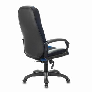 Компьютерное кресло Brabix Premium Rapid GM-102 (экокожа/ткань, черное/синее) в Екатеринбурге - предосмотр 2