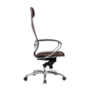 Кресло офисное Samurai SL-1.04, темно-коричневый в Богдановиче - предосмотр 4