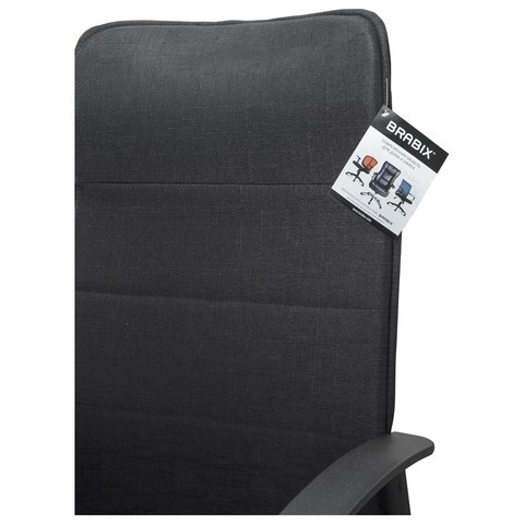 Кресло офисное Brabix Delta EX-520 (ткань, черное) 531578 в Екатеринбурге - изображение 6