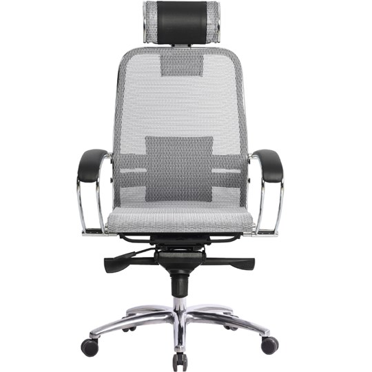 Кресло компьютерное Samurai S-2.04, серый в Ревде - изображение 2