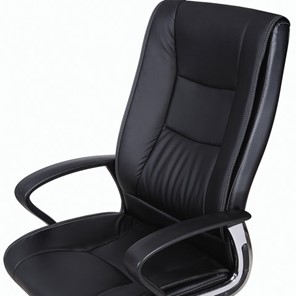 Офисное кресло Brabix Forward EX-570 (хром, экокожа, черное) в Екатеринбурге - предосмотр 4