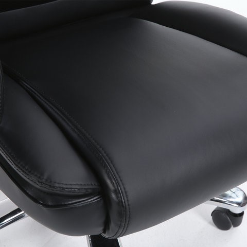 Офисное кресло Brabix Premium Advance EX-575 (хром, экокожа, черное) 531825 в Екатеринбурге - изображение 7