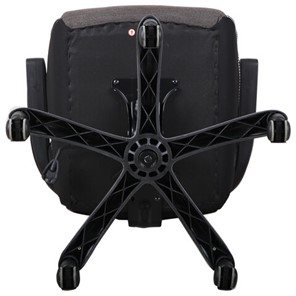 Кресло компьютерное Brabix Techno GM-002 (ткань, черное/серое, вставки белые) в Екатеринбурге - предосмотр 4