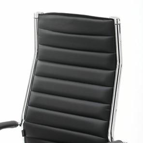 Офисное кресло Brabix Style EX-528 (экокожа, хром, черное) в Екатеринбурге - предосмотр 6