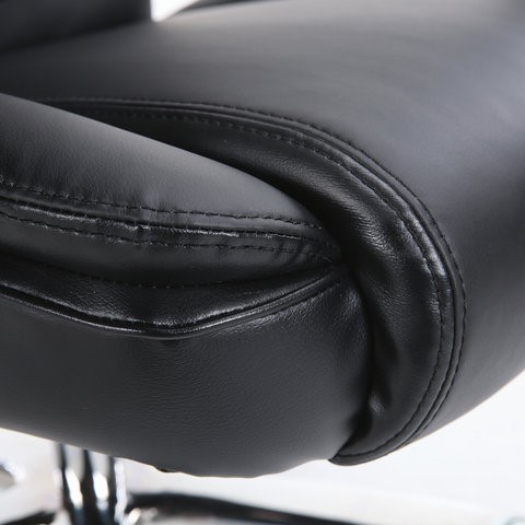 Офисное кресло Brabix Premium Advance EX-575 (хром, экокожа, черное) 531825 в Екатеринбурге - изображение 8