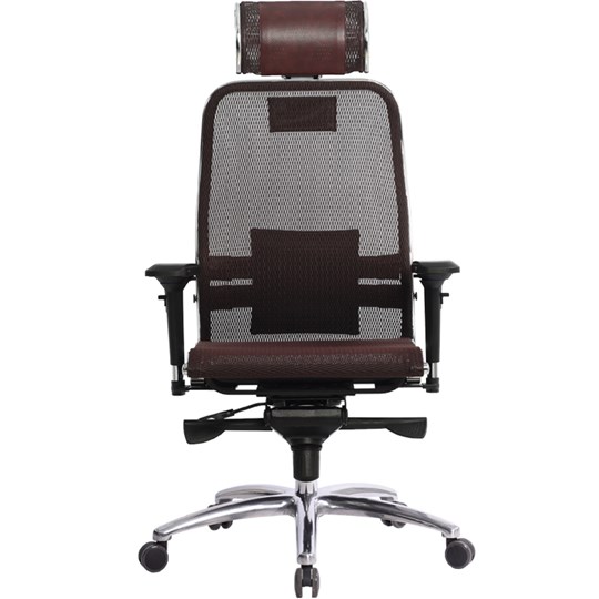 Офисное кресло Samurai S-3.04, темно-бордовый в Первоуральске - изображение 1