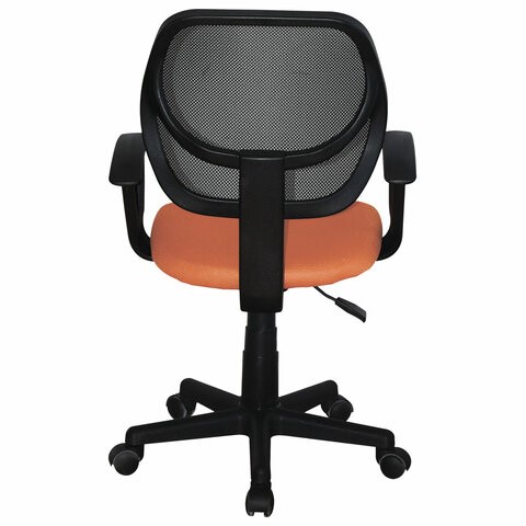 Кресло офисное Brabix Flip MG-305 (ткань TW, оранжевое/черное) в Екатеринбурге - изображение 3