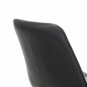 Кресло офисное Brabix Deco MG-316 (без подлокотников, пятилучие серебристое, экокожа, черное) 532080 в Екатеринбурге - предосмотр 6