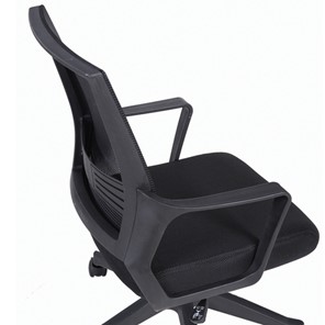 Офисное кресло Brabix Balance MG-320 (с подлокотниками, черное) 531831 в Краснотурьинске - предосмотр 7