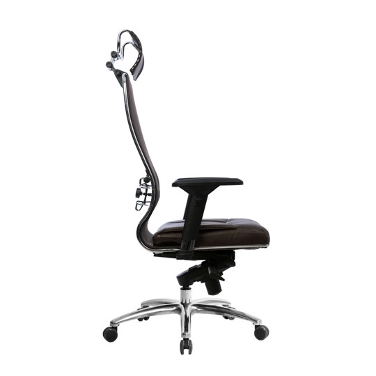 Кресло офисное Samurai SL-3.04, темно-коричневый в Кушве - изображение 4