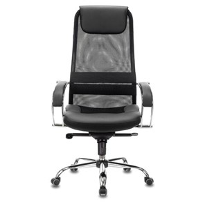 Компьютерное кресло Brabix Premium Stalker EX-609 PRO (хром, мультиблок, ткань-сетка/экокожа, черное) 532416 в Краснотурьинске