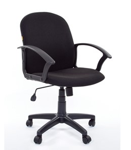Кресло офисное CHAIRMAN 681 Ткань C-3 черное в Кушве