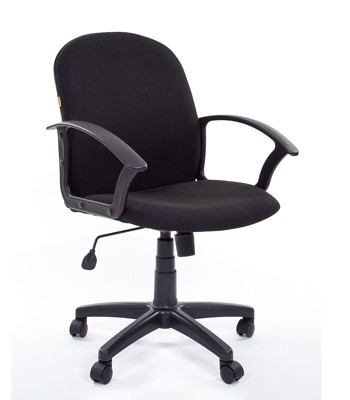 Кресло офисное CHAIRMAN 681 Ткань C-3 черное в Асбесте - изображение