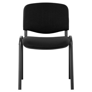 Офисный стул Brabix Iso CF-005 (черный каркас, ткань черная) 531971 в Ревде