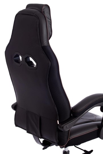 Кресло компьютерное ARENA кож/зам, черный/черный карбон, 36-6/карбон черный арт.13561 в Каменске-Уральском - изображение 15