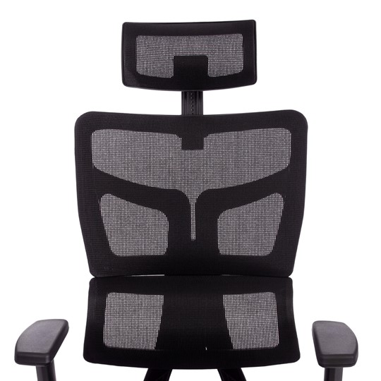 Компьютерное кресло MESH-11HR ткань/сетка, черный, арт.19507 в Екатеринбурге - изображение 9