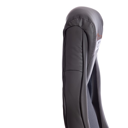 Кресло RACER GT new кож/зам/ткань, металлик/серый, арт.13251 в Екатеринбурге - изображение 11