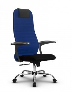 Компьютерное кресло SU-BU158-10  CH синий/черный в Екатеринбурге