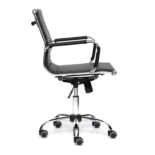 Компьютерное кресло URBAN-LOW кож/зам, черный, арт.14460 в Каменске-Уральском - изображение 1