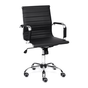 Компьютерное кресло URBAN-LOW кож/зам, черный, арт.14460 в Тавде