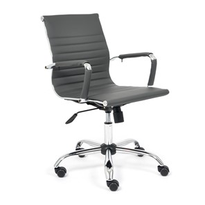 Компьютерное кресло URBAN-LOW кож/зам, металлик, арт.14453 в Кушве