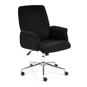 Компьютерное кресло YORK флок, черный, арт.13559 в Асбесте