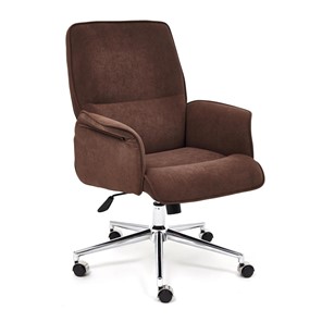 Компьютерное кресло YORK флок, коричневый, арт.13860 в Богдановиче