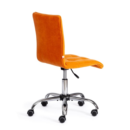Кресло ZERO флок, оранжевый, арт.13499 в Екатеринбурге - изображение 2