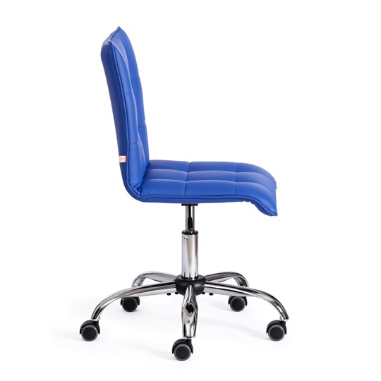 Кресло ZERO кож/зам, синий, арт.12449 в Ревде - изображение 1