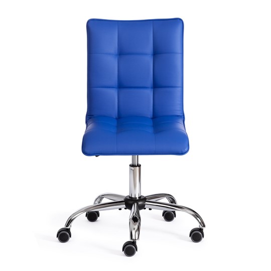 Кресло ZERO кож/зам, синий, арт.12449 в Ревде - изображение 4