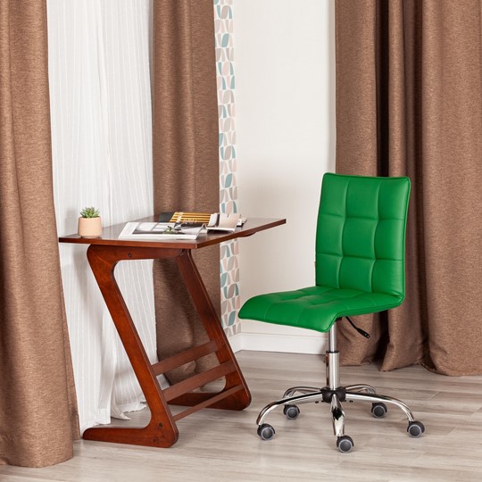 Кресло компьютерное ZERO кож/зам, зеленый, арт.12855 в Екатеринбурге - изображение 10