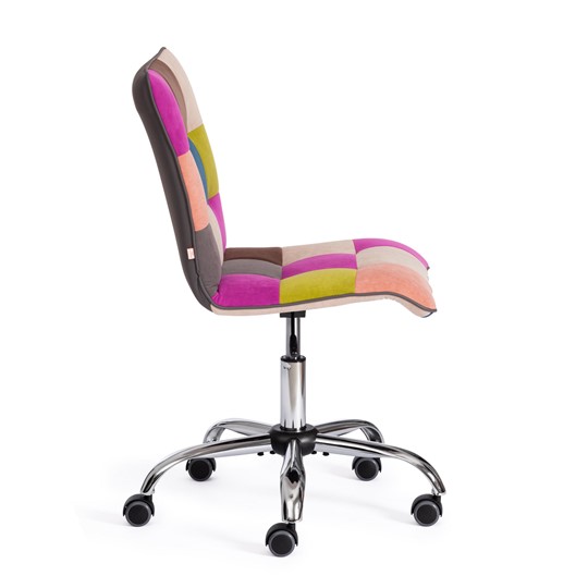 Компьютерное кресло ZERO (спектр) ткань, флок, цветной арт.15370 в Артемовском - изображение 1