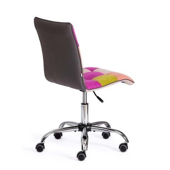 Компьютерное кресло ZERO (спектр) ткань, флок, цветной арт.15370 в Артемовском - изображение 2