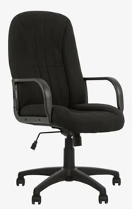 Кресло для офиса CLASSIC (PL64) ткань CAGLIARI черный С11 в Асбесте