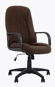Кресло для офиса CLASSIC (PL64) ткань CAGLIARI коричневый в Екатеринбурге - предосмотр