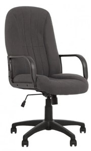 Кресло для офиса CLASSIC (PL64) ткань CAGLIARI серый С38 в Екатеринбурге - предосмотр