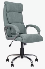 Кресло для офиса DELTA (CHR68) ткань SORO 34 в Тавде