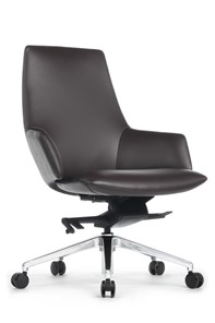 Кресло для офиса Spell-M (В1719), темно-коричневый в Ревде