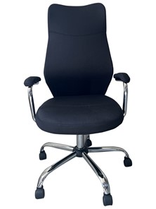 Кресло офисное C168 черный в Каменске-Уральском