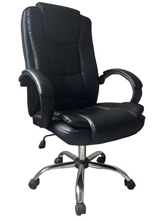 Кресло компьютерное C300 BLACK (чёрный) в Кушве - изображение
