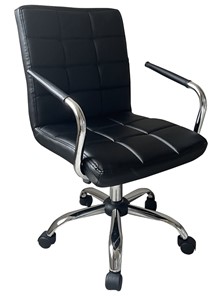 Кресло офисное C8545  BLACK (чёрный) в Каменске-Уральском