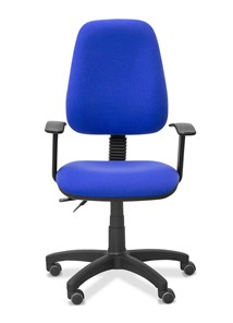 Кресло в офис  Эльза Т, ткань Colori / синяя в Екатеринбурге - предосмотр 6