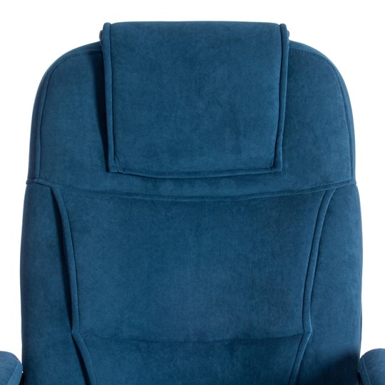 Кресло BERGAMO (22) флок, синий, 32 арт.19363 в Первоуральске - изображение 6