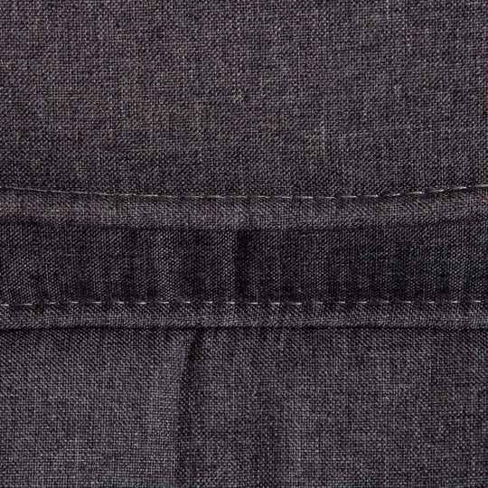 Офисное кресло BERGAMO Хром (22) ткань, темно-серый, F68 арт.19399 в Кушве - изображение 10