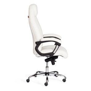 Кресло компьютерное BOSS Lux, кож/зам, белый, арт.21152 в Екатеринбурге - предосмотр 1