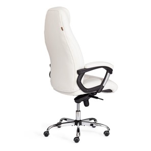 Кресло компьютерное BOSS Lux, кож/зам, белый, арт.21152 в Полевском - предосмотр 3