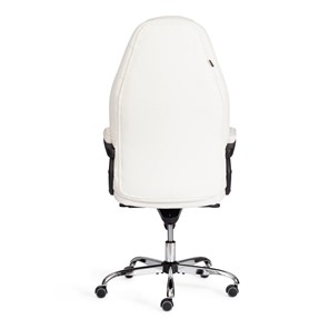Кресло компьютерное BOSS Lux, кож/зам, белый, арт.21152 в Екатеринбурге - предосмотр 4