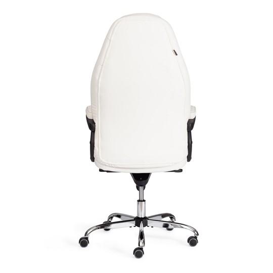 Кресло компьютерное BOSS Lux, кож/зам, белый, арт.21152 в Каменске-Уральском - изображение 4