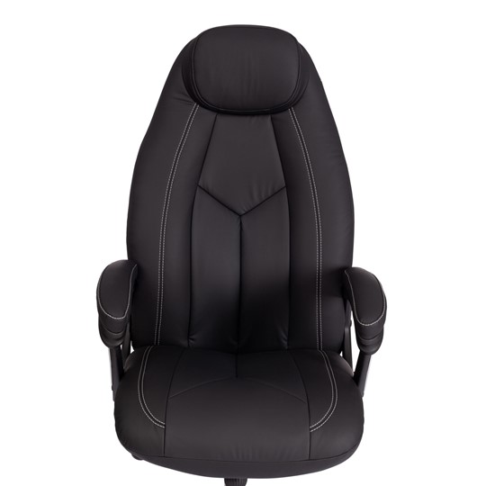 Офисное кресло BOSS Lux, кож/зам, черный, арт.21151 в Ирбите - изображение 6